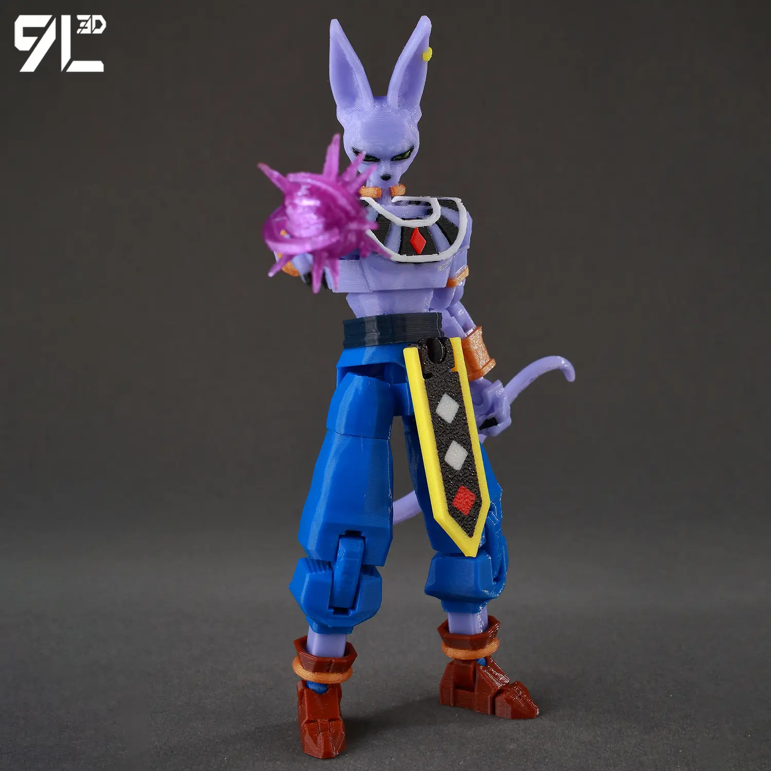 9L3D Action Doll Dummy13 T13 Beerus VS Super Saiyan Action Figures Full Body Movable Stress Relief Toy Desk Decor Birthday Gifts