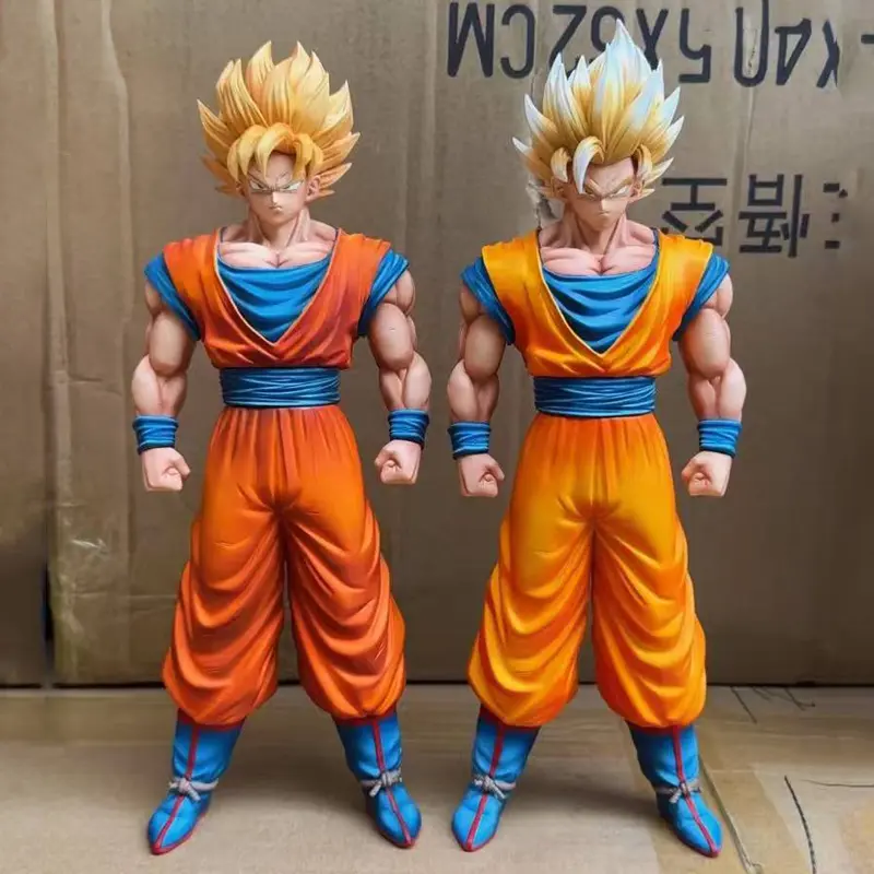New Dragon Ball Z Super Saiyan 1 2 Son Goku Figure Hy Model Kakarotto Action Collectable Ornaments Doll Statue Boy Toy Gifts