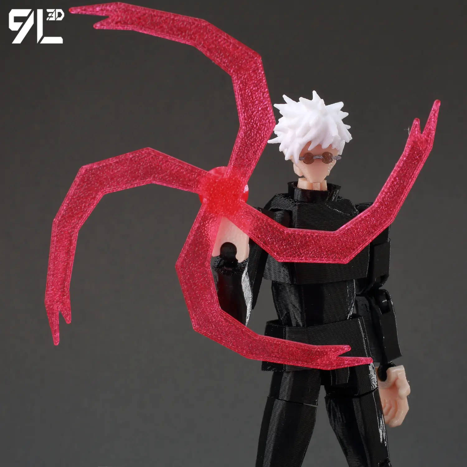 9L3D Printed Lucky Dummy 13 Jujutsu Kaisen Sukuna Yuji Yuta Satoru Gojo Movable Shapeshift Action Figures Birthday Gift for Kids