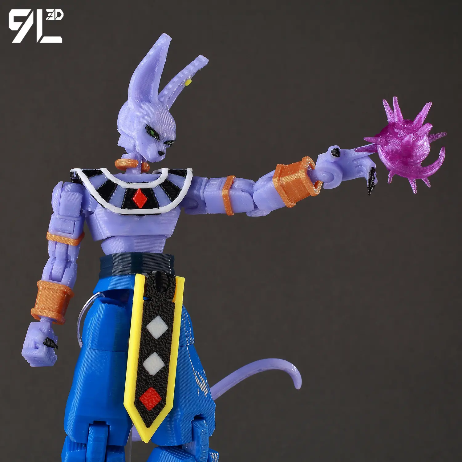 9L3D Action Doll Dummy13 T13 Beerus VS Super Saiyan Action Figures Full Body Movable Stress Relief Toy Desk Decor Birthday Gifts