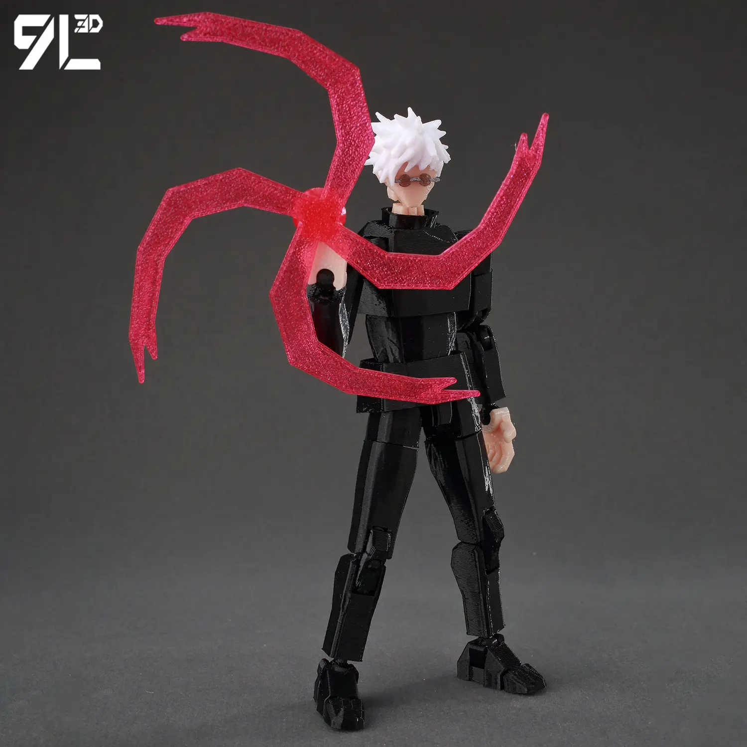 9L3D Printed Lucky Dummy 13 Jujutsu Kaisen Sukuna Yuji Yuta Satoru Gojo Movable Shapeshift Action Figures Birthday Gift for Kids