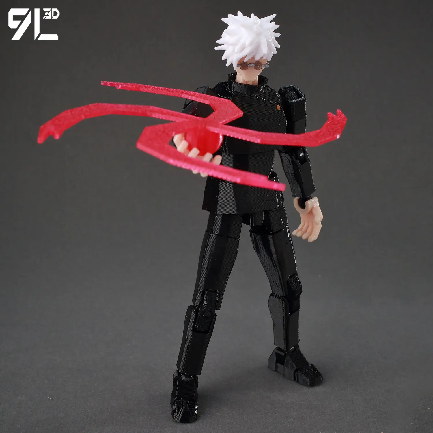 9L3D Printed Lucky Dummy 13 Jujutsu Kaisen Sukuna Yuji Yuta Satoru Gojo Movable Shapeshift Action Figures Birthday Gift for Kids