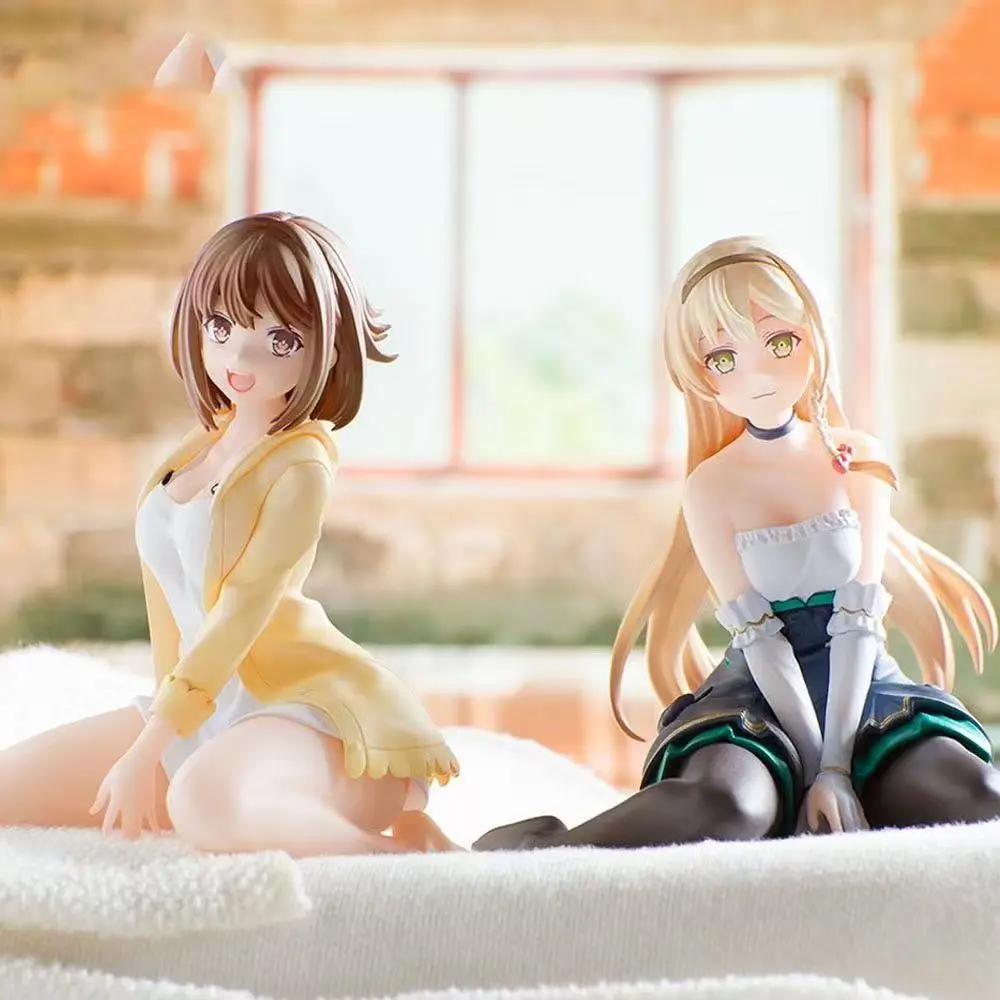 Atelier Anime Figures Reisalin Stout Klaudia Valentz Model Doll Action Figure Toys for Children Gift