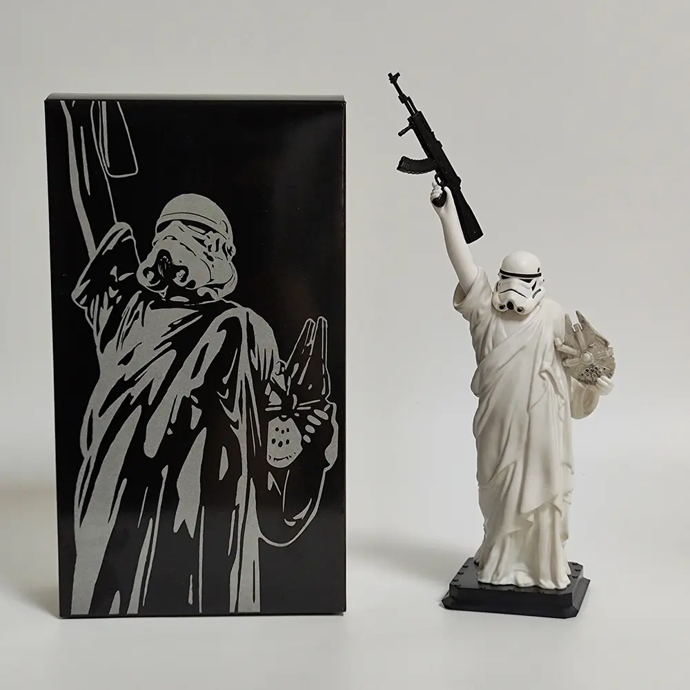 Star Wars Freedom Fighter PVC Action Figure Peaceful Warrior Anime Figure Model Toys Ornament Collection Doll For Birthday Gift