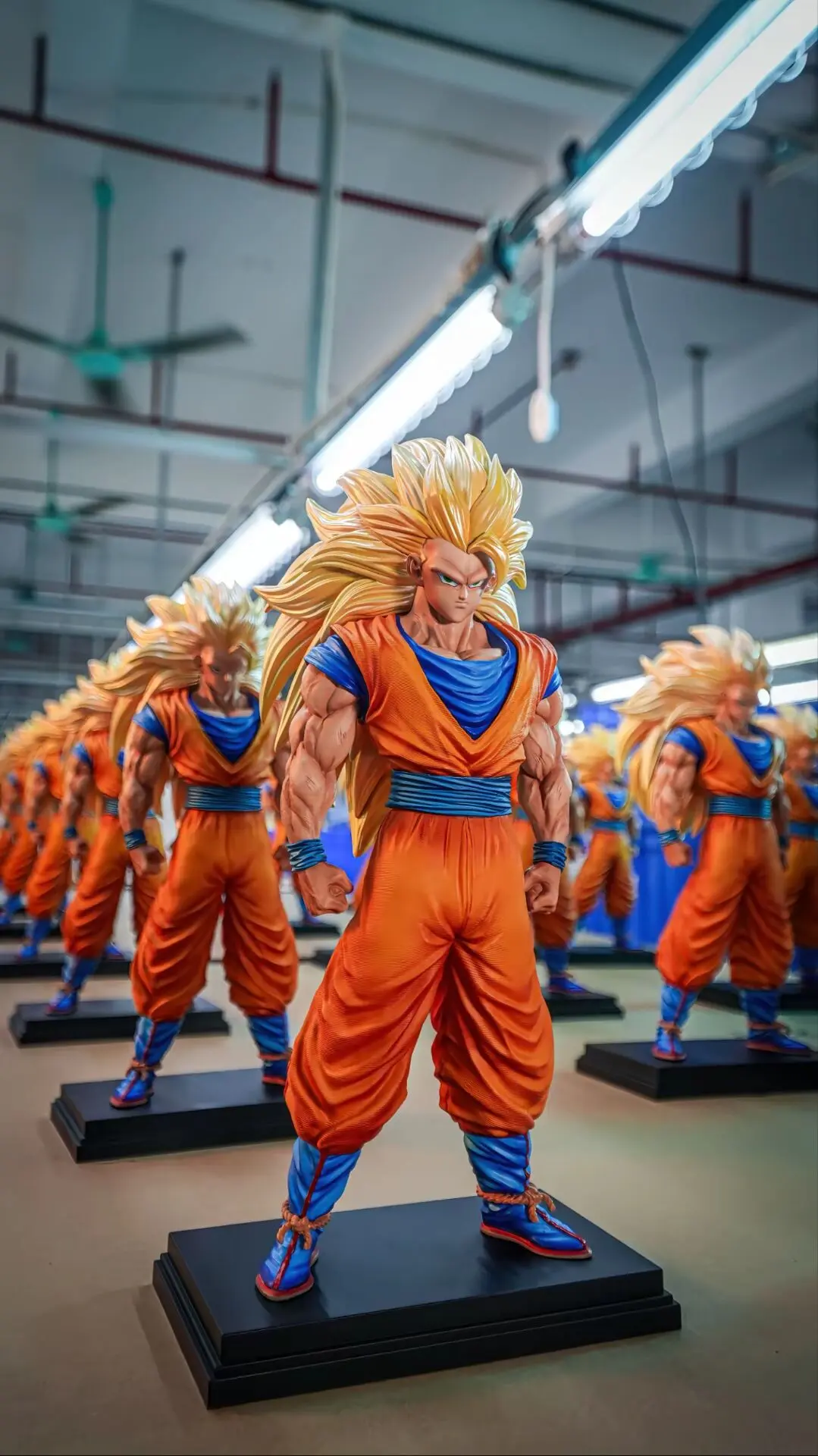 In Stock JT Dragon Ball Anime Figure Son Goku Figurine Ssj3 Goku Figurine Super Saiyan 3 Goku Figures PVC Statue Model Gift Toys