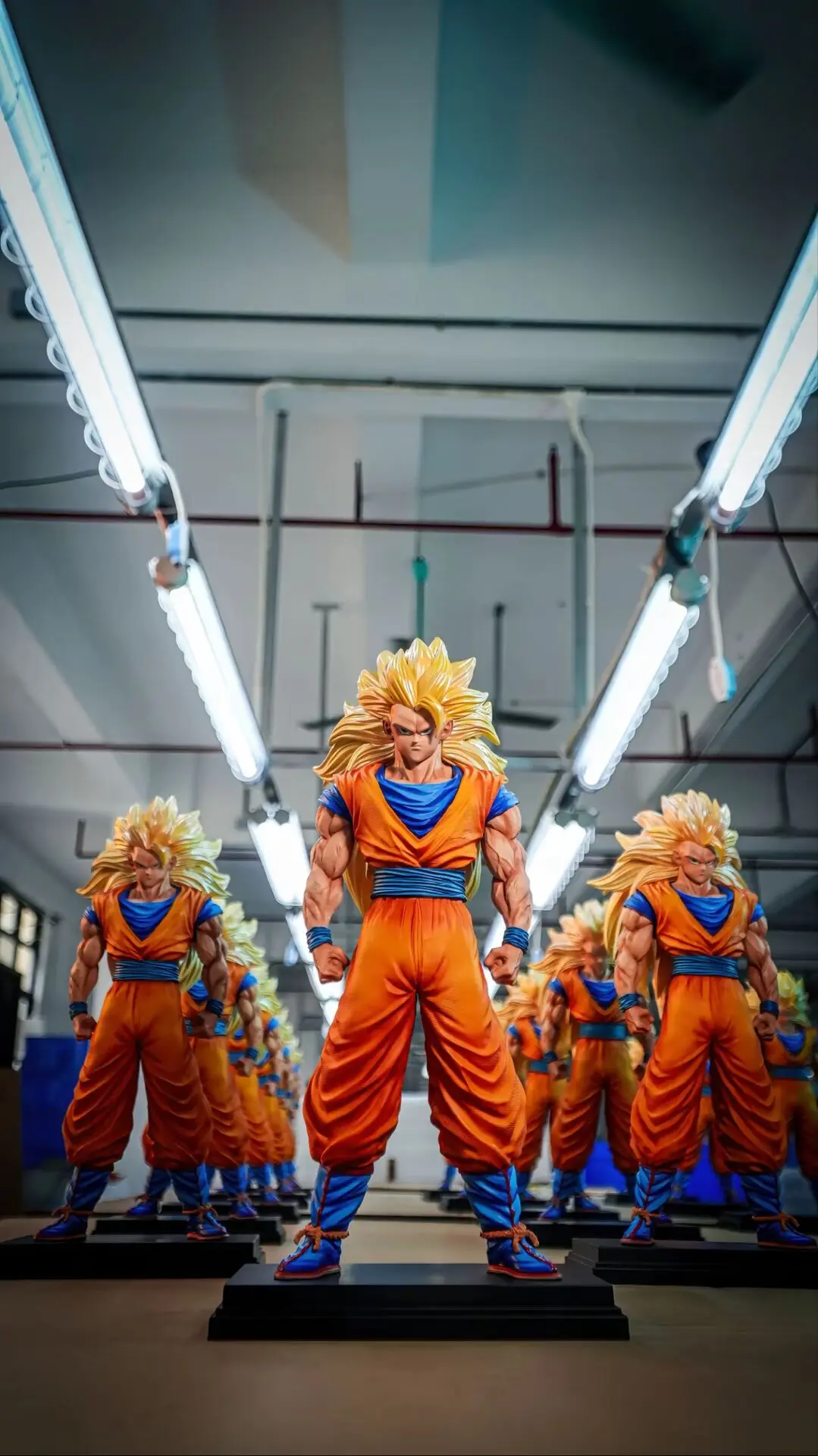 In Stock JT Dragon Ball Anime Figure Son Goku Figurine Ssj3 Goku Figurine Super Saiyan 3 Goku Figures PVC Statue Model Gift Toys
