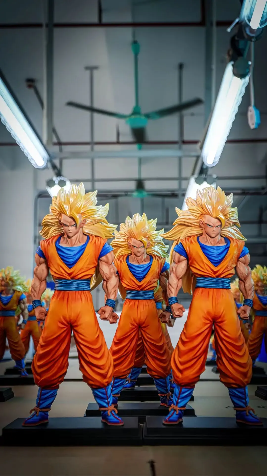 In Stock JT Dragon Ball Anime Figure Son Goku Figurine Ssj3 Goku Figurine Super Saiyan 3 Goku Figures PVC Statue Model Gift Toys
