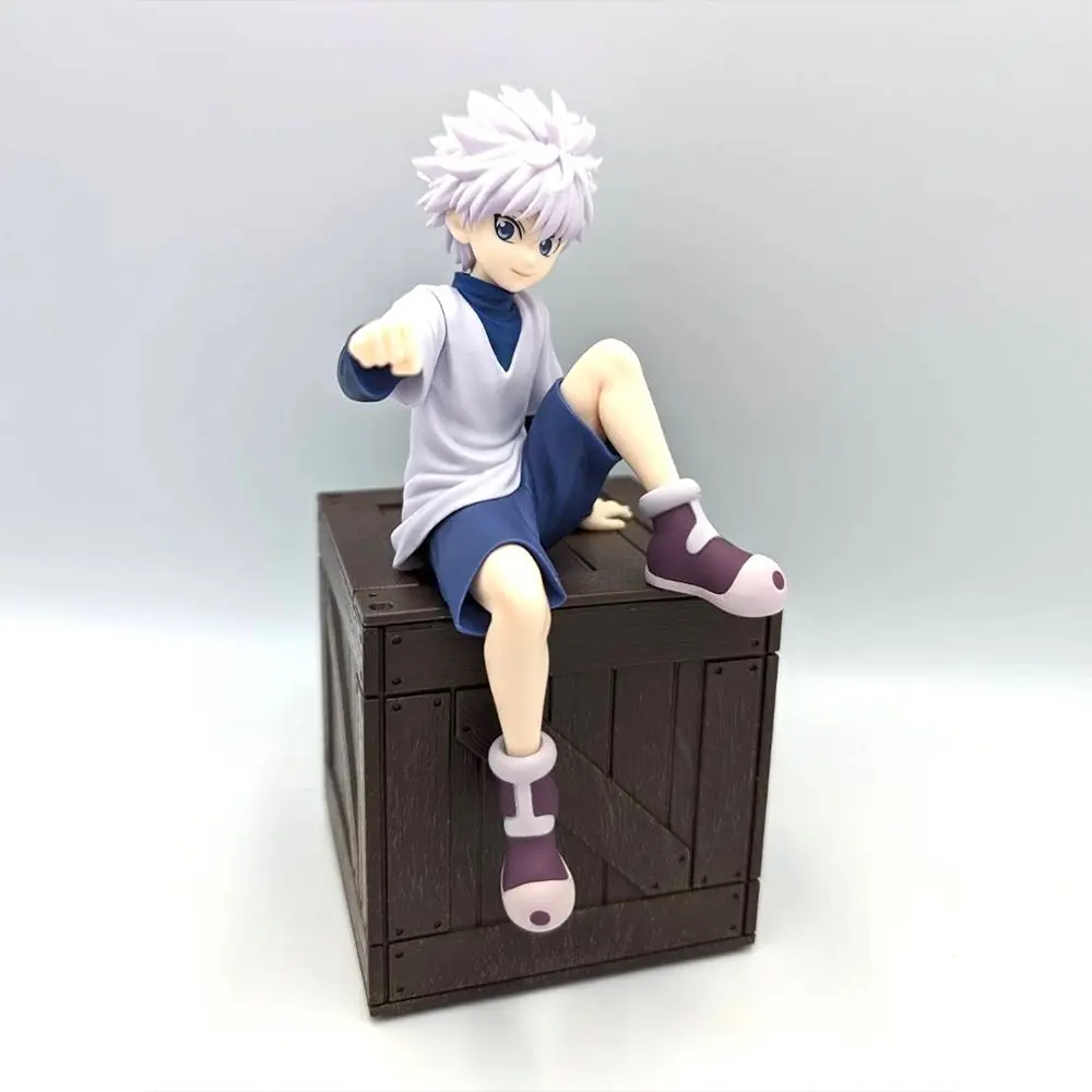 12CM Anime Figures GON·FREECSS Killua Zoldyck Collectible Model Figurine Toys PVC Action Figures Dolls Birthday Xmas Gifts 2pcs