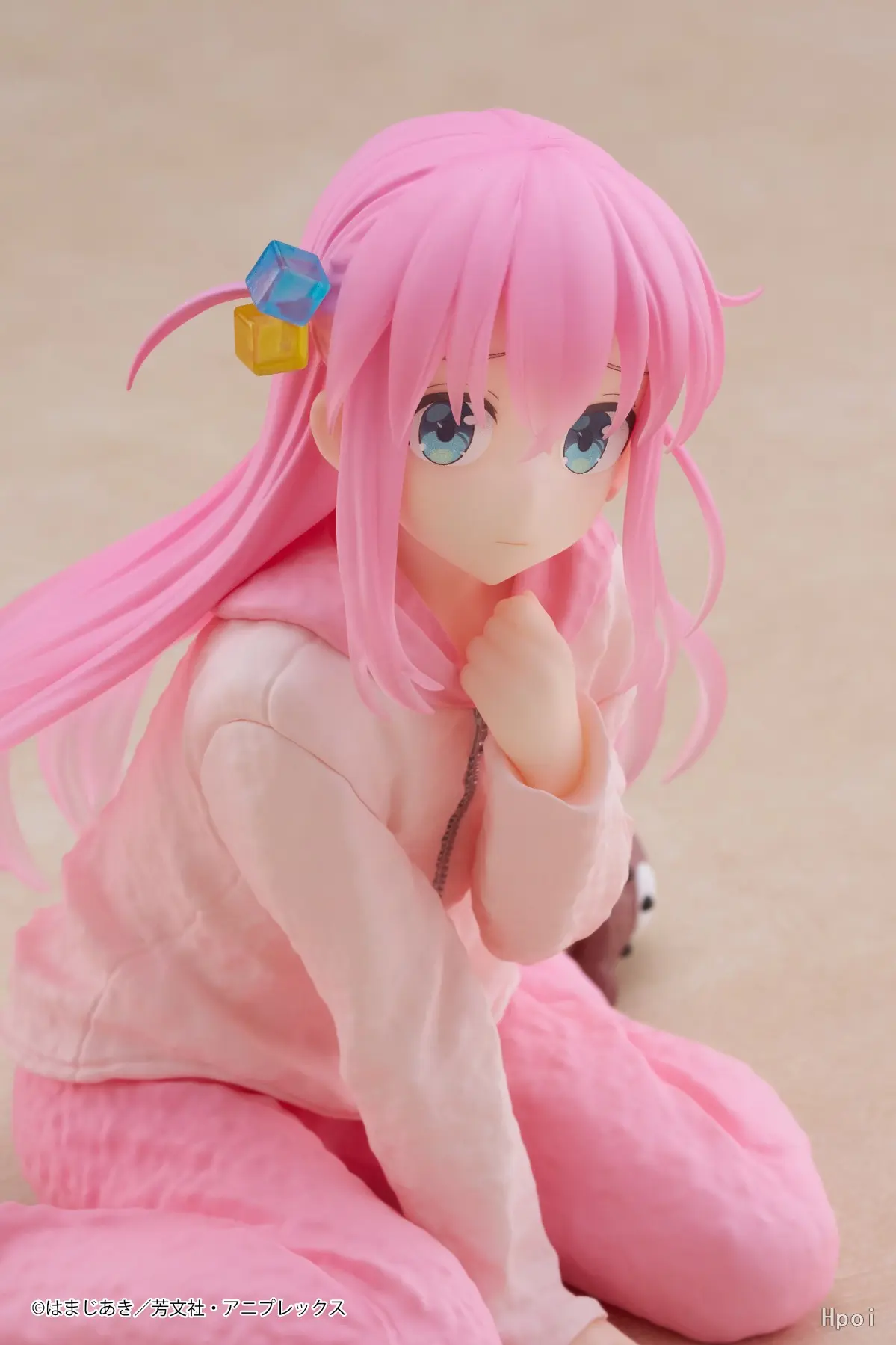 10CM Anime Bocchi The Rock! Animated Version Coreful Doll Gotoh Hitori Loungewear Model Toy Gift Action Figure PVC Doll