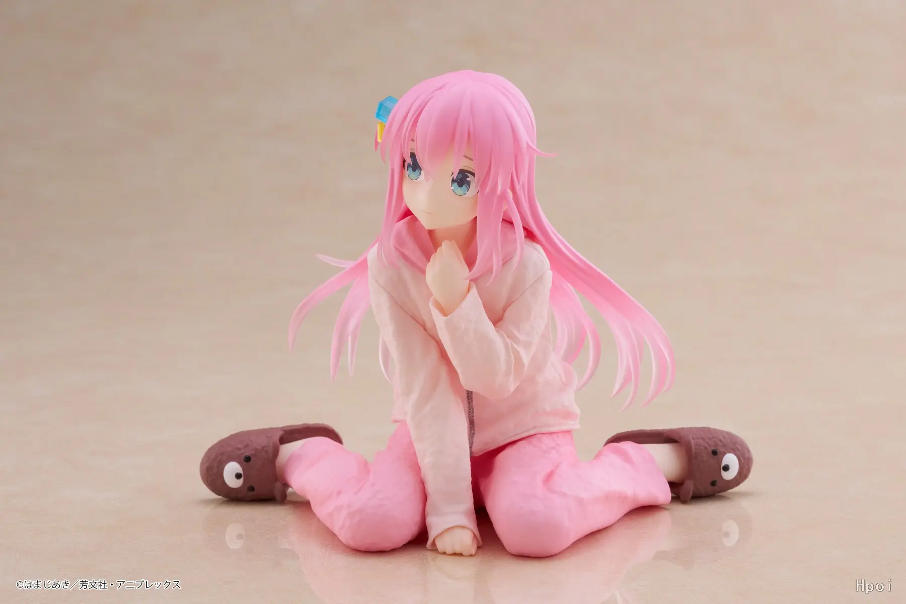10CM Anime Bocchi The Rock! Animated Version Coreful Doll Gotoh Hitori Loungewear Model Toy Gift Action Figure PVC Doll