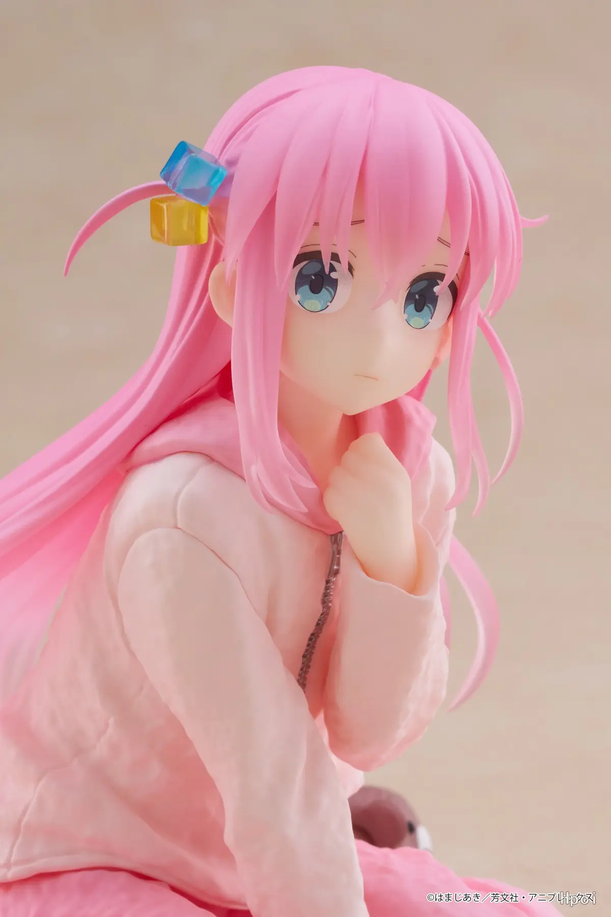 10CM Anime Bocchi The Rock! Animated Version Coreful Doll Gotoh Hitori Loungewear Model Toy Gift Action Figure PVC Doll