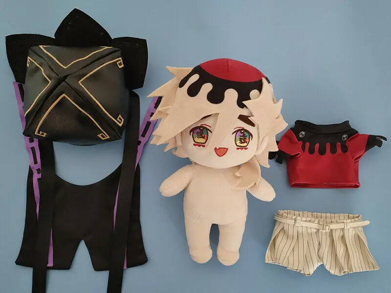 Demon Slayer Plush Douma Figure Plushie Doll Clothes Changeable Japan Anime Cosplay Merch Cartoon Comic Toy Manga Gift 8" 20cm