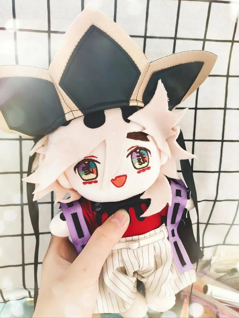 Demon Slayer Plush Douma Figure Plushie Doll Clothes Changeable Japan Anime Cosplay Merch Cartoon Comic Toy Manga Gift 8" 20cm