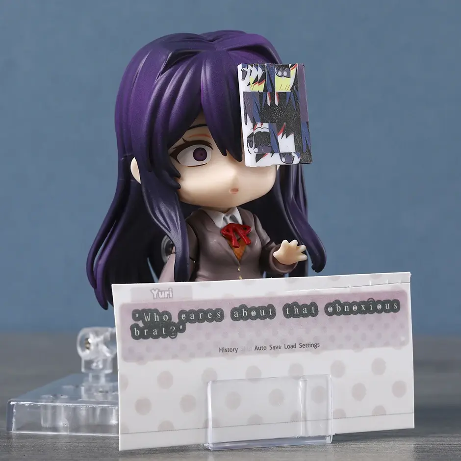 Doki Doki Literature Club! Yuri 2283 Collectile Model Anime Figure Action Kawaii Doll Toy Brithday Gift