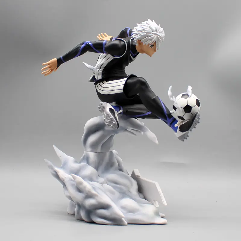Blue Lock Anime Figures 23cm Nagi Seishiro Figure PVC Model Statue Collectible Toy Desk Decoration Dolls Children Birthday Gifts