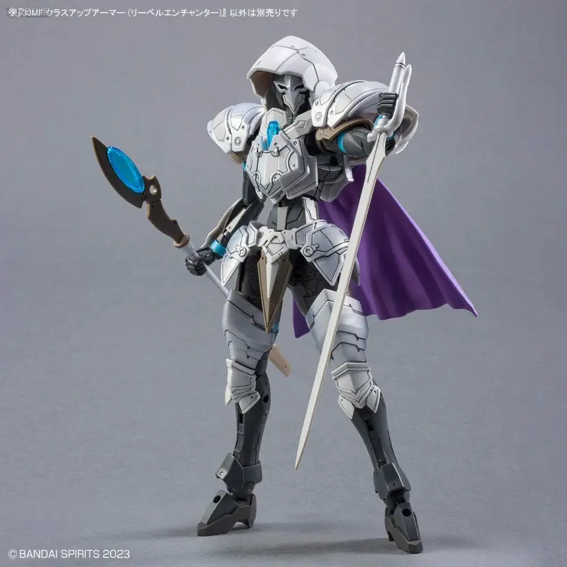 Bandai Genuine 30MF LIBER WIZARD CLASS UP ARMOR LIBER SORCERER ENCHANTER Anime Action Figure Assembly Model Toys Gift Children