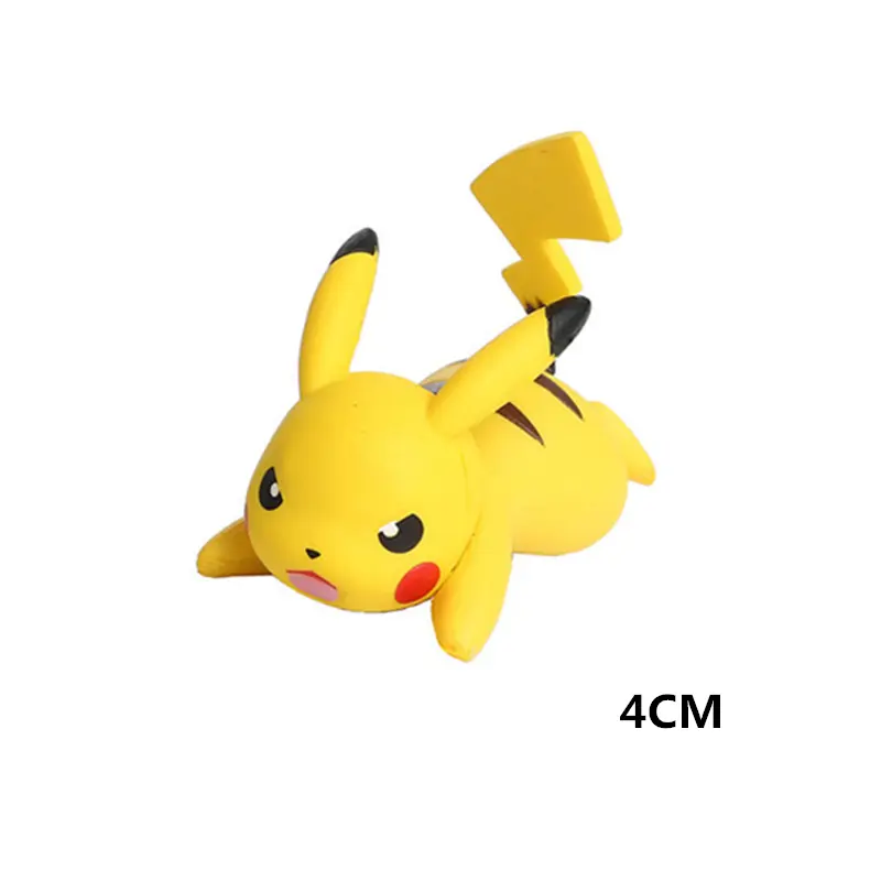 New 3-8CM Pokemon Hot Cartoons Movie  Anime Figure Pikachu Vulpix  Eevee Venusaur Collection Pet Action Model Toys Gifts
