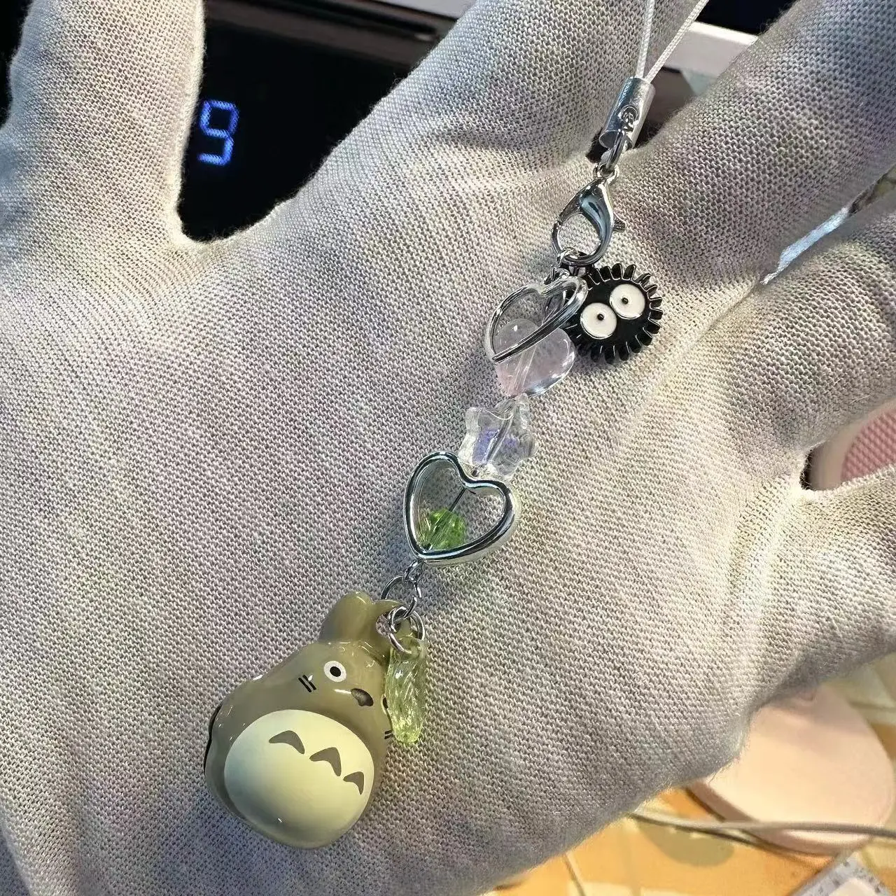 Cute Totoro Anime Figure Car Pendant Accessory Decoration Fashion Cartoon Hobby Toys Kids Birthday Gift