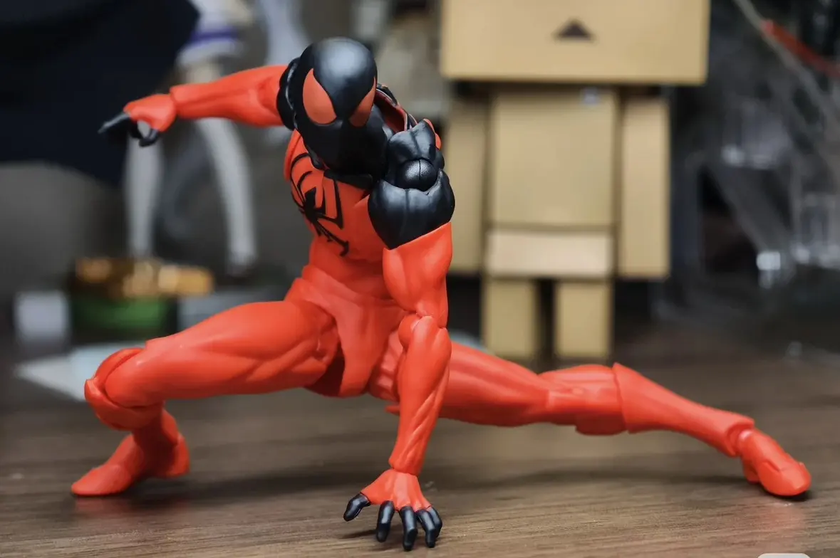 In Stock 2025 New Spider Figure Ct Toys Black Red Spider Mess Toys Anime Action Figure Figurine Statue Model Customized Gift Toy