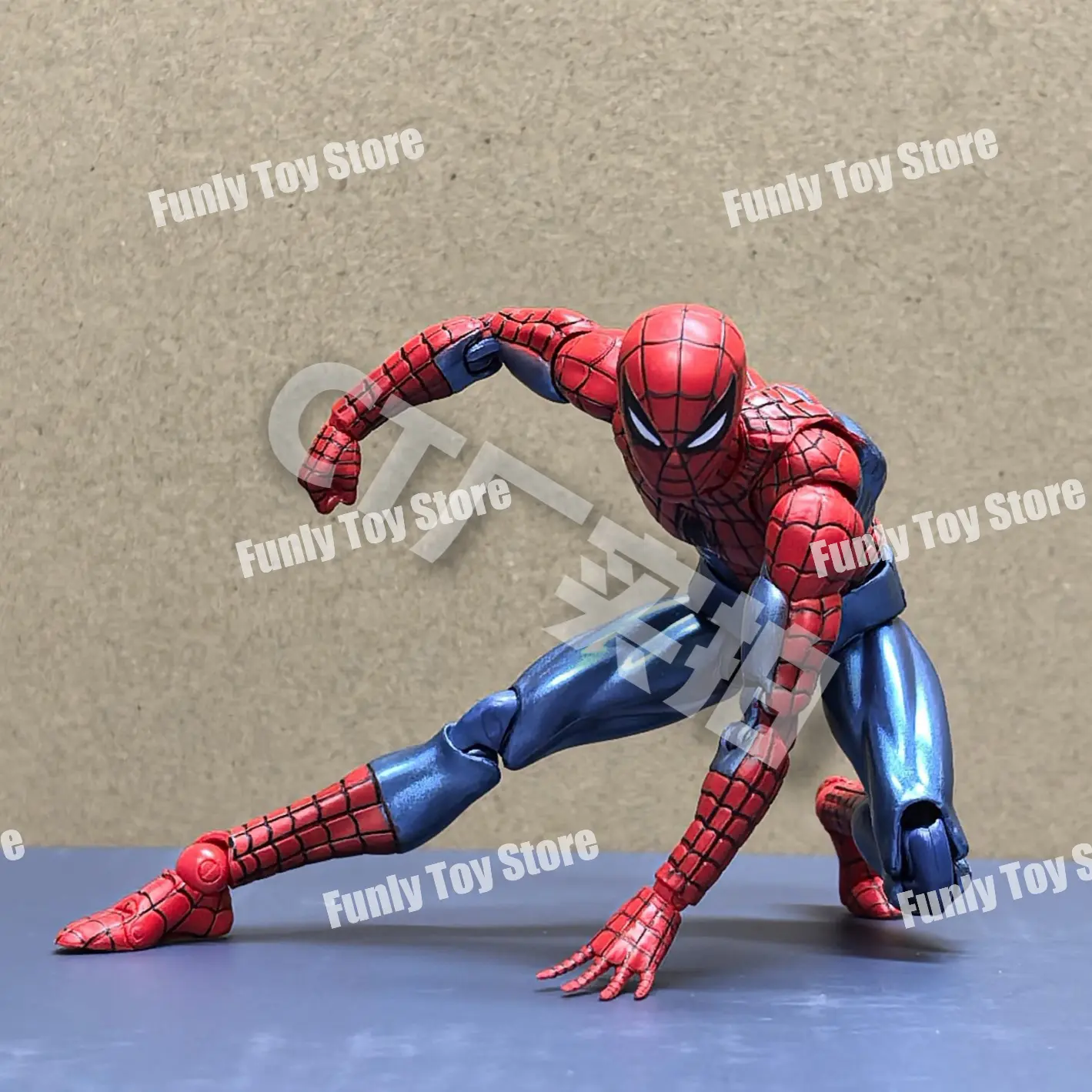 In Stock Ct Toys Spiderman Figure Mafex 075 The Anazing Spider-Man Comic Ver Mafex 185 Anime Action Figure Figurine Gifts Toys