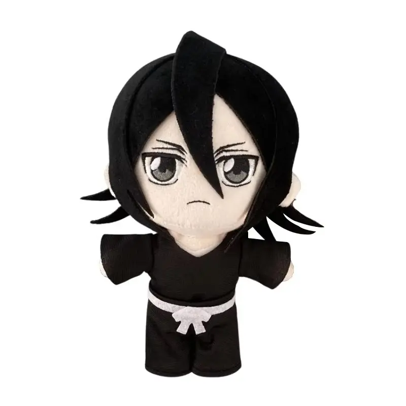 Anime BLEACH Plush Toy Kuchiki Byakuya Kurosaki ichigo Aizen Sousuke Zaraki Rukia Ichimaru Gin Stuffed Doll Soft Figure Fan Gift