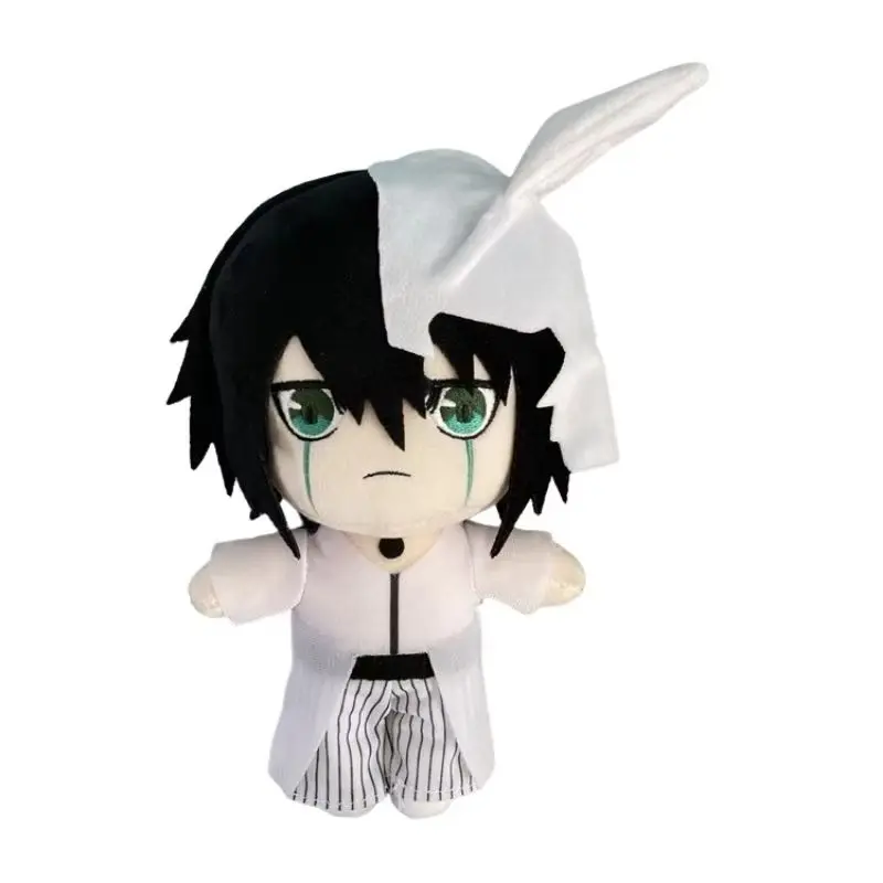 Anime BLEACH Plush Toy Kuchiki Byakuya Kurosaki ichigo Aizen Sousuke Zaraki Rukia Ichimaru Gin Stuffed Doll Soft Figure Fan Gift