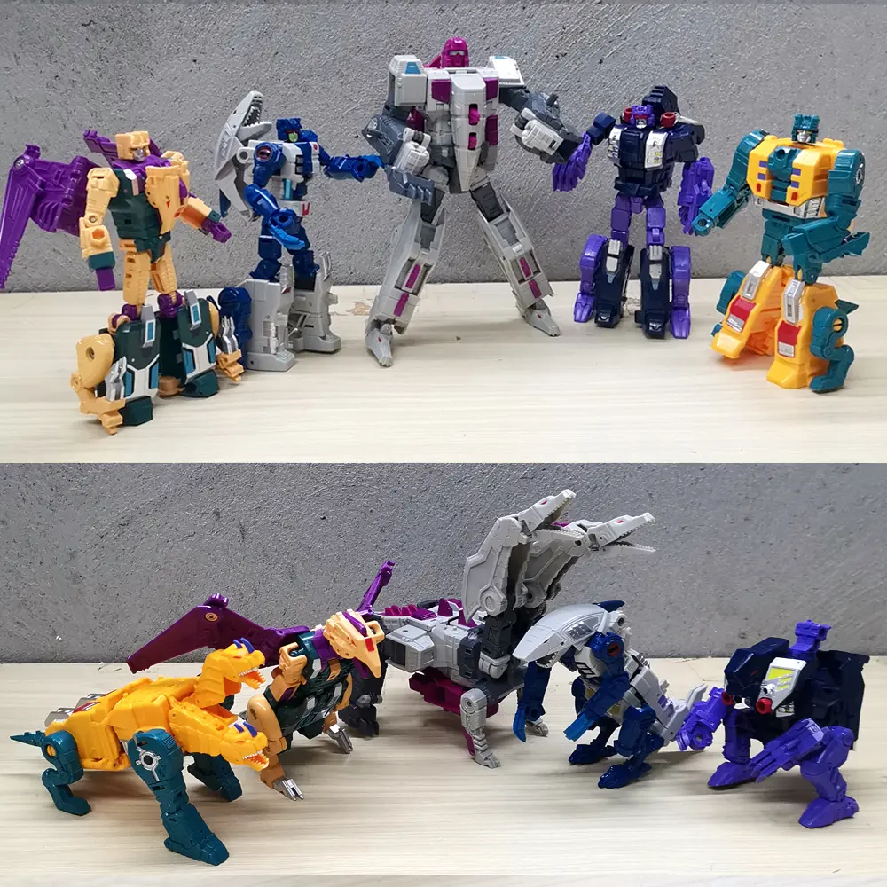Transformation Toys Abominus 5IN1 Hun-Gurrr Blot Cutthroad Rippersnapper Sinnertwin Action Figure Deformation Robot Anime Model
