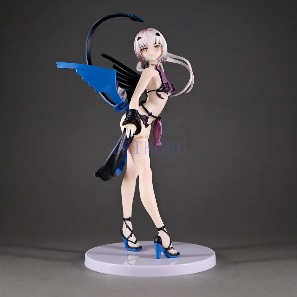 18cm Fate/Grand Order Melusine 1/7 Lancer Swimming Ver Girls Japanese Anime PVC Action Figure Toy Game Collectible Model Doll