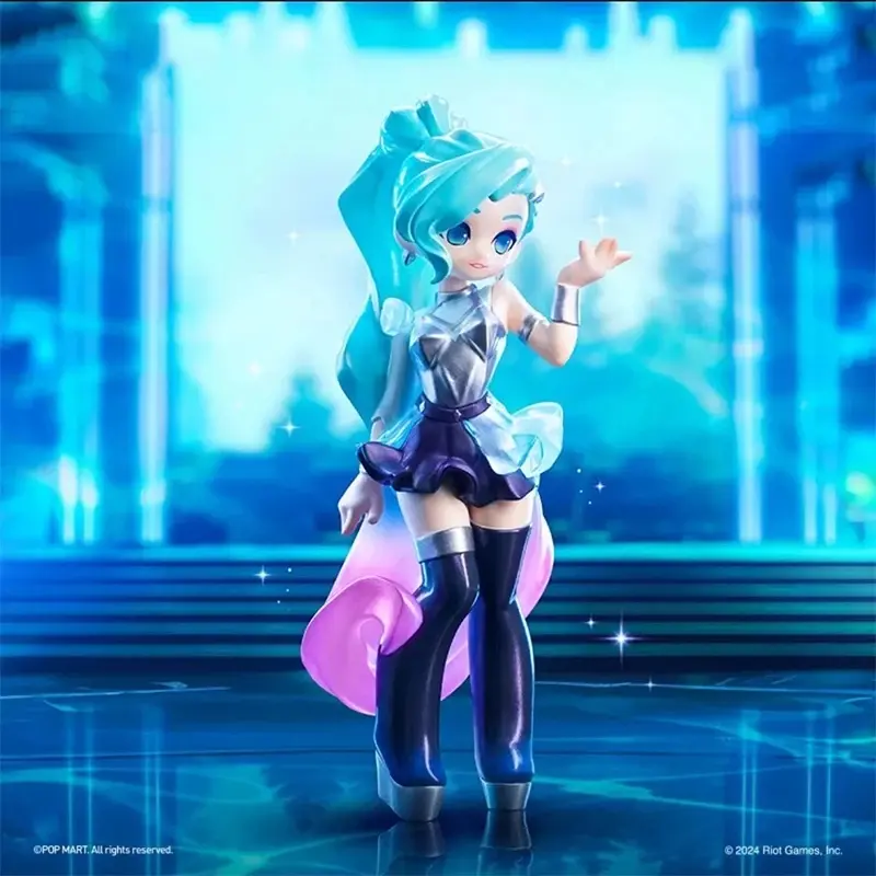League of Legends Animation Game Peripheral Toys KDA All Out Kaisa Akali Ari Seraphine Anime Action Model Figures Collection