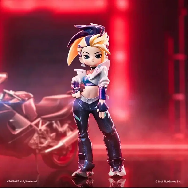 League of Legends Animation Game Peripheral Toys KDA All Out Kaisa Akali Ari Seraphine Anime Action Model Figures Collection
