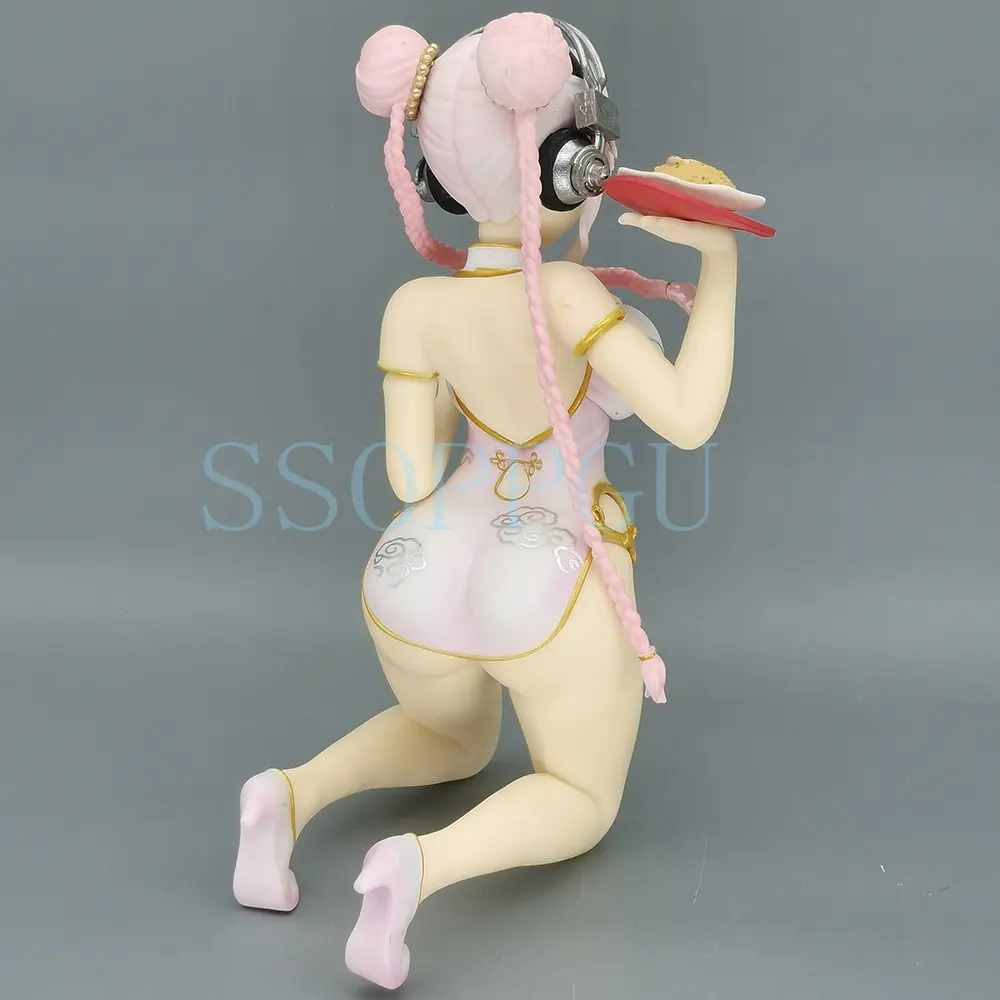 Emontoys Sonicomi SUPER SONICO Figure Cheongsam 1/7 Anime Girl PVC Action Figure Toy SONICO Statue Game Collection Model Doll