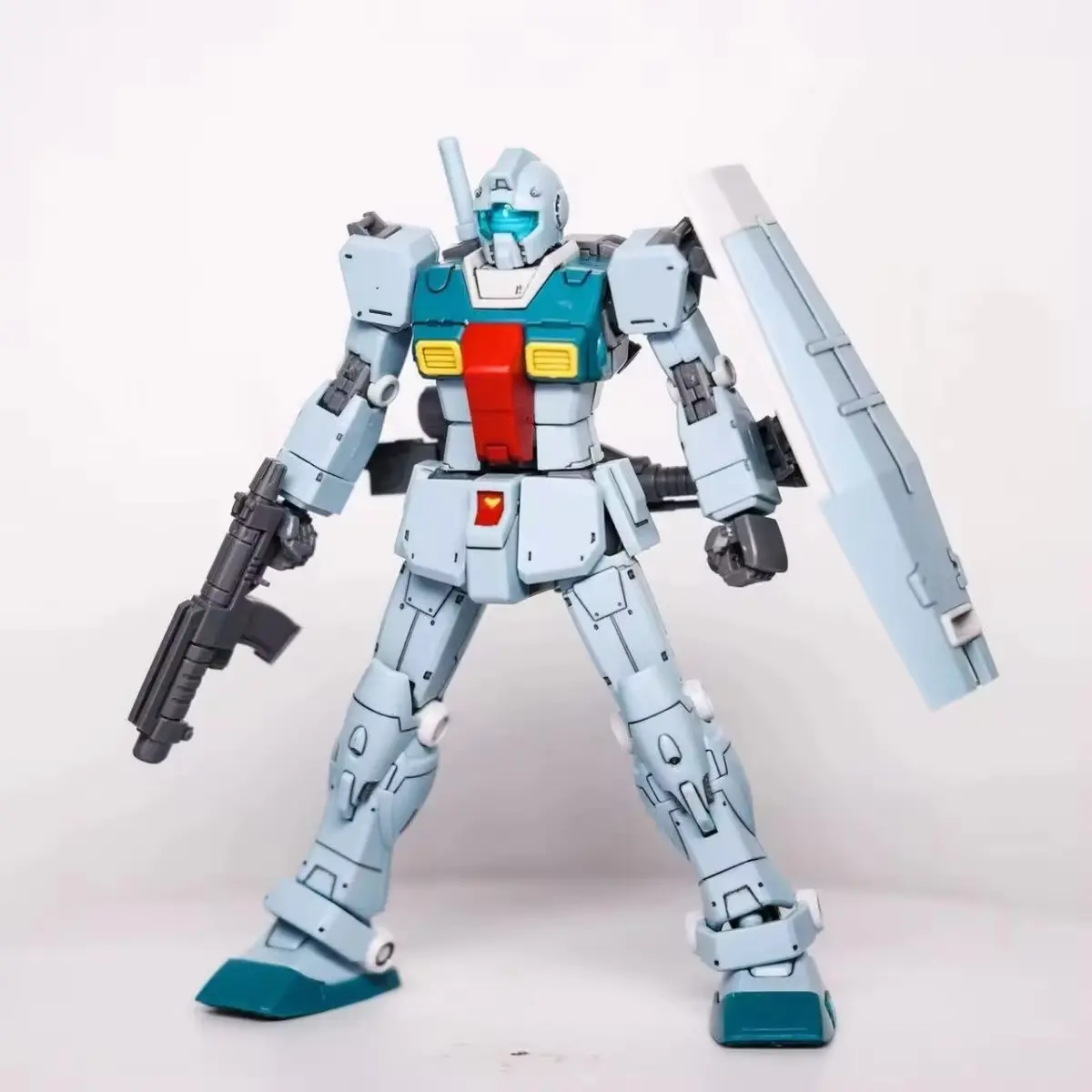 Gaoke Xingdong HG 1/144 RGM-79 GM SLEGGAR Assembly Model Kit Collection Action Figures Robot Mecha Plastic Model Toy Gifts