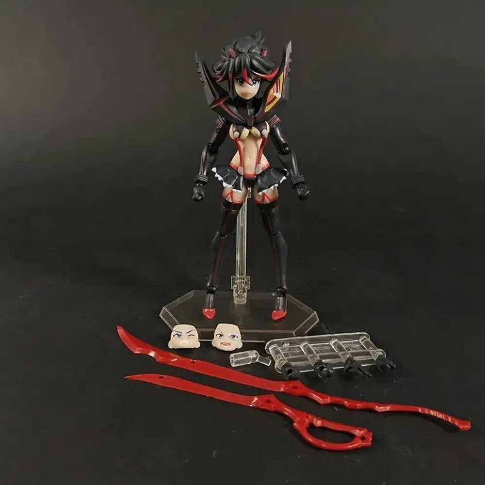 Figma 220 Action Figure Anime Kill La Kill Matoi Ryuuko Figma 220 PVC Action Figure Collectible Model Toy