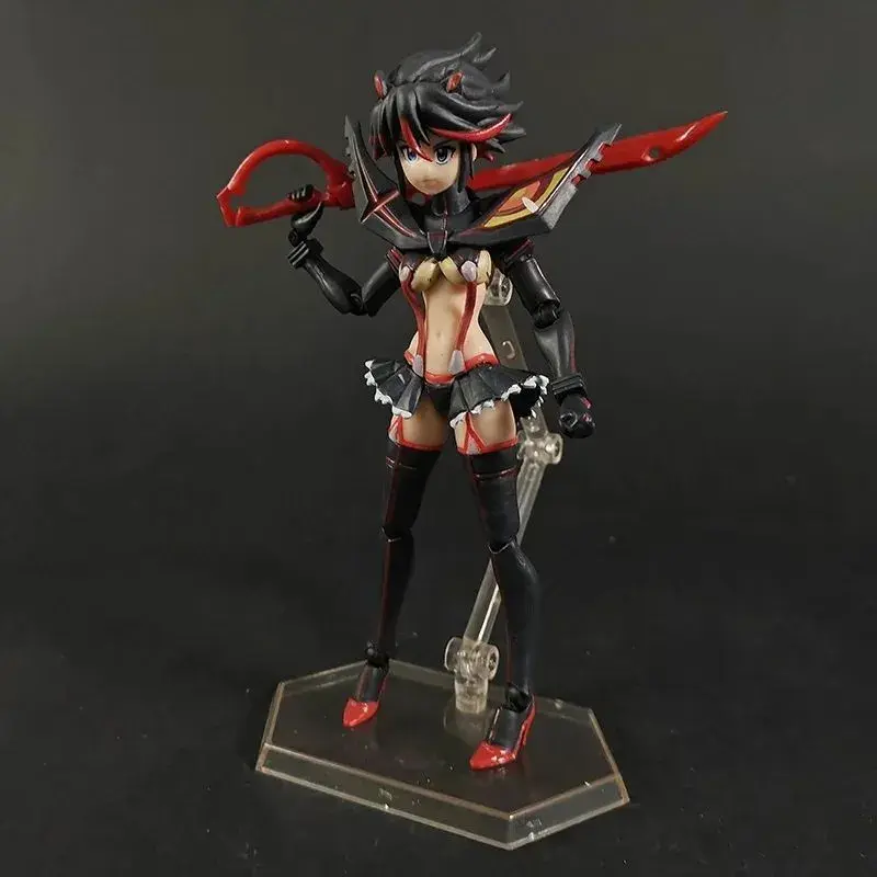 Figma 220 Action Figure Anime Kill La Kill Matoi Ryuuko Figma 220 PVC Action Figure Collectible Model Toy