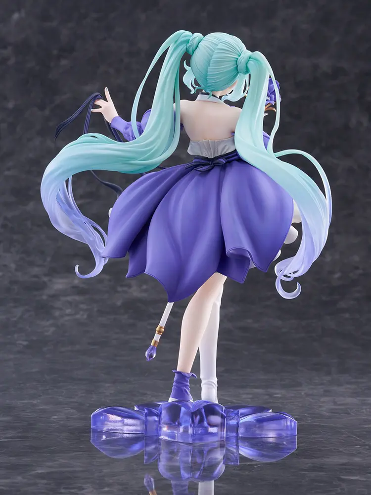 Original Taito Vocaloid Hatsune Miku 2024 Birthday Flower Ver. Figure Amp 21cm Figurine Collectible Anime Model Toy Kid Gifts