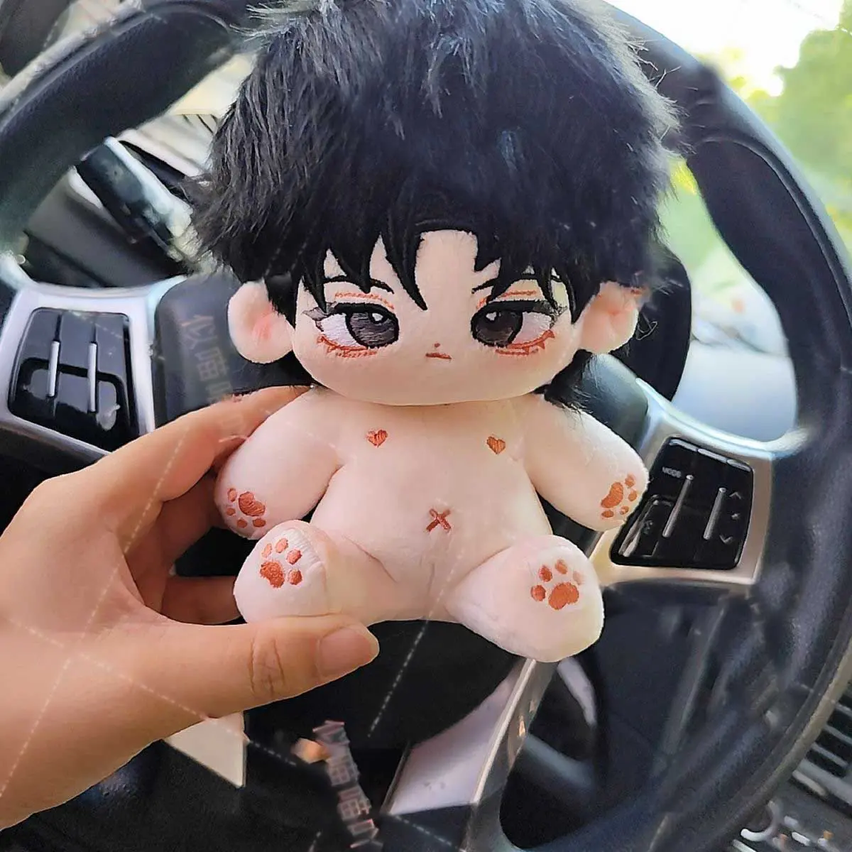 20cm Korean Manhwa Roses and Champagne Lee Won Caesar Anime Figures Cosplay Plush Cotton Body Doll Toys Cartoon Gifts