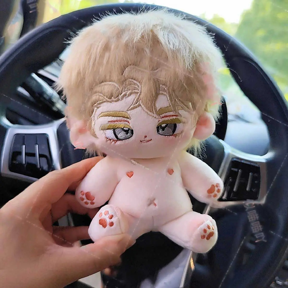 20cm Korean Manhwa Roses and Champagne Lee Won Caesar Anime Figures Cosplay Plush Cotton Body Doll Toys Cartoon Gifts