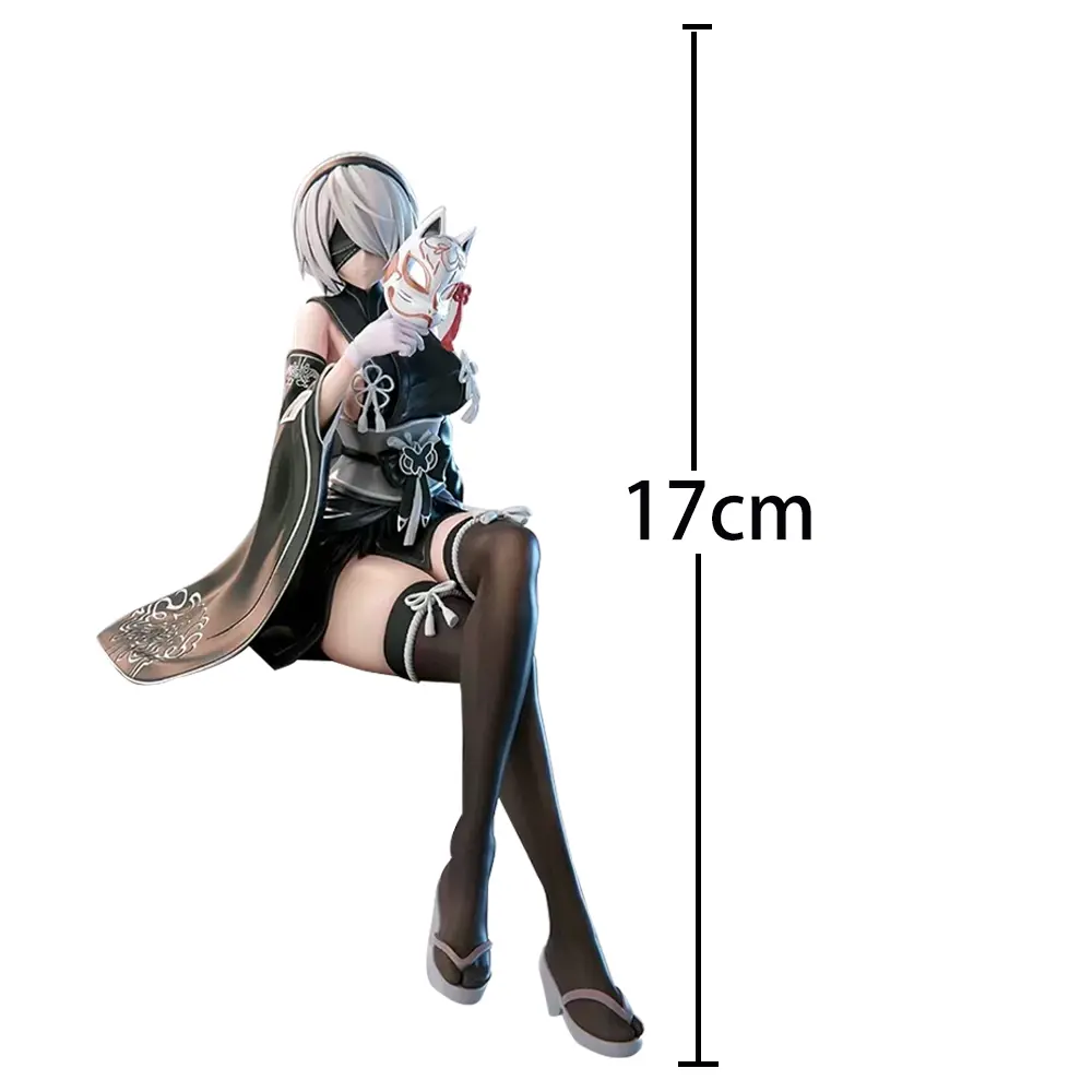 Anime 2Byorha figure Kimono Standing A2 Action Figures 2B figurine Doll PVC Beauty Girl Model Toys Collection Statue Gifts