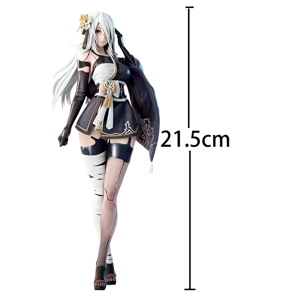 Anime 2Byorha figure Kimono Standing A2 Action Figures 2B figurine Doll PVC Beauty Girl Model Toys Collection Statue Gifts