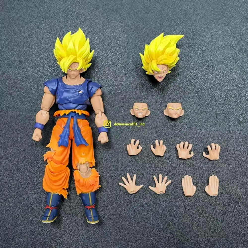 New Demoniacal Fit Fury Awakening Dance Dragon Ball Z Action Figure dbz figurire SHF Body Figurine Collectible Model Toy