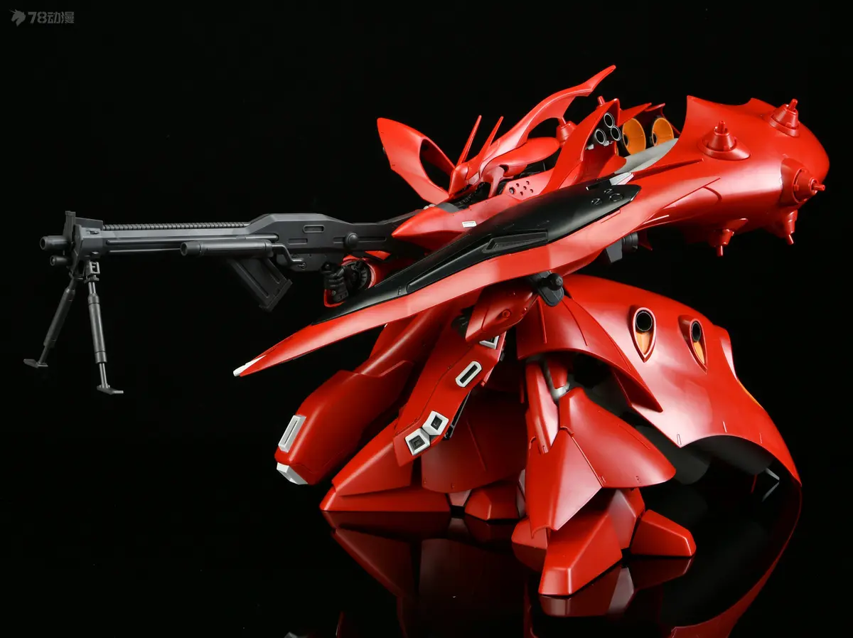 Star Hg 1/144 Assembly Model Kit Msn-04ⅱ Nightingale Action Figures Robot Plastic Model Kits Toys Collection Hobby Kids Gifts