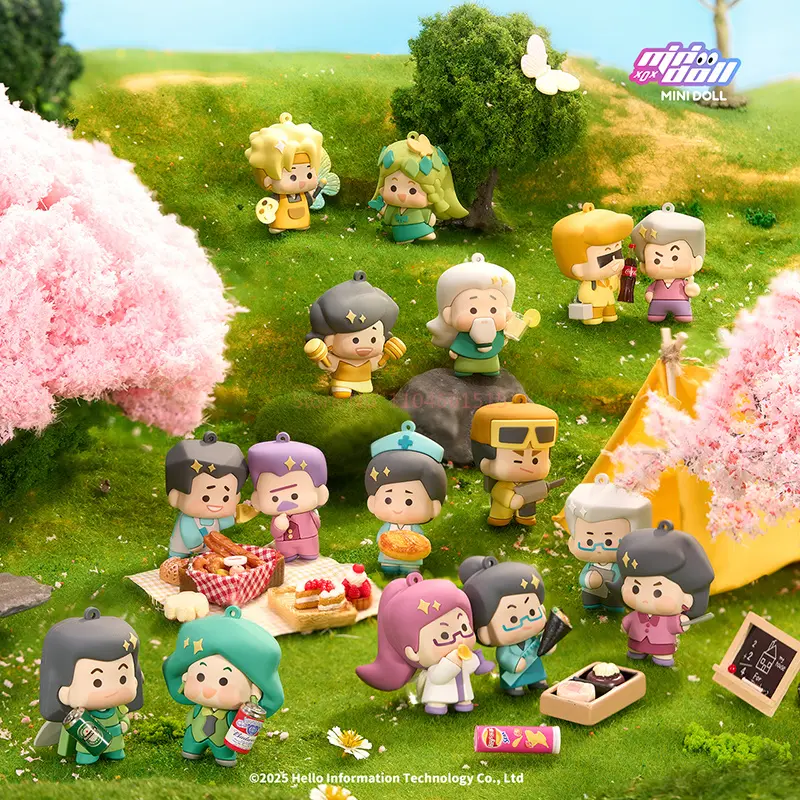Minidoll Original Mbti Keychain Infp Infj Isfp Enfp Backpack Pendant Figure Collection Model Doll Bag Decoration Toy Xmas Gifts