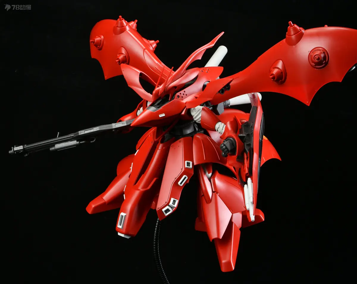Star Hg 1/144 Assembly Model Kit Msn-04ⅱ Nightingale Action Figures Robot Plastic Model Kits Toys Collection Hobby Kids Gifts