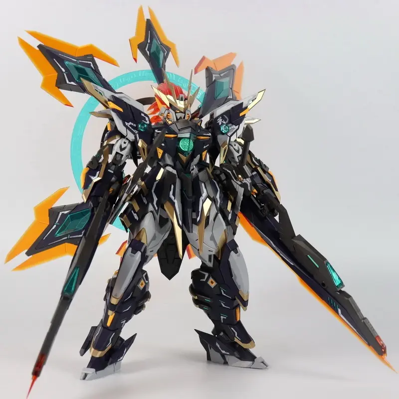 SNAA Martial Emperor YR-03 1/100 MG Action Anime Figures Water Delivery Stickers Assembly Model Kits Toys Mobile Suit Gift