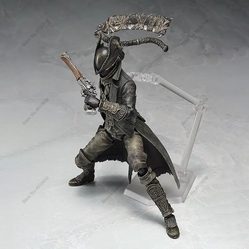 Gecco Figma Bloodborne The Old Hunters 1/6 Scale Pvc Statue Figure Collectible Model Toy Brinquedos Decorate Luz Juguetes Kpop