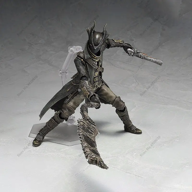Gecco Figma Bloodborne The Old Hunters 1/6 Scale Pvc Statue Figure Collectible Model Toy Brinquedos Decorate Luz Juguetes Kpop