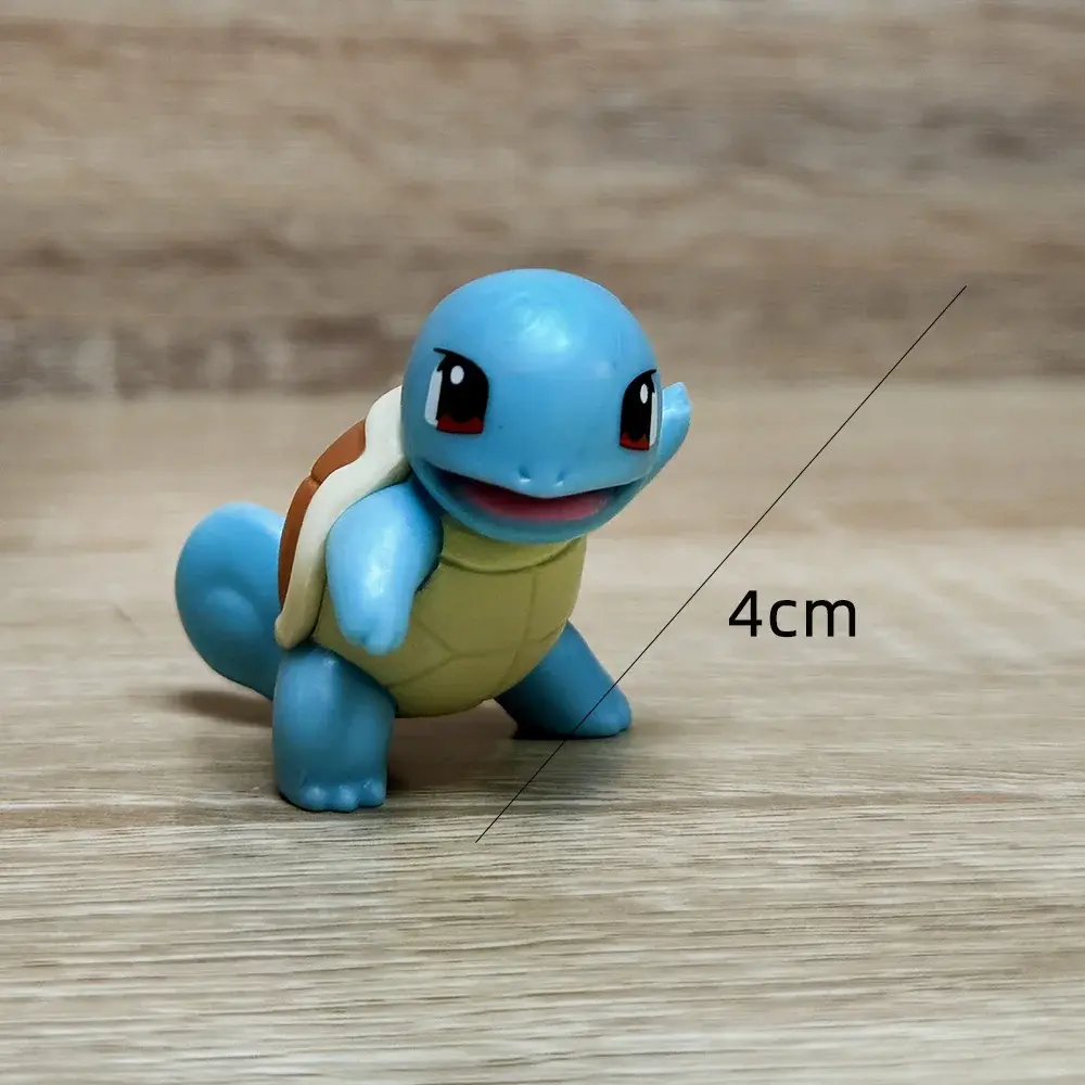 Pokemon Action Figure Pikachu Toys Charmander Squirtle Bulbasaur Pocket Monster Tiny Figure Childrens Gift