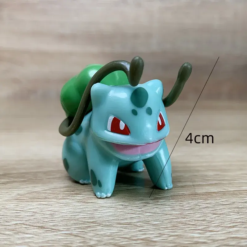 Pokemon Action Figure Pikachu Toys Charmander Squirtle Bulbasaur Pocket Monster Tiny Figure Childrens Gift