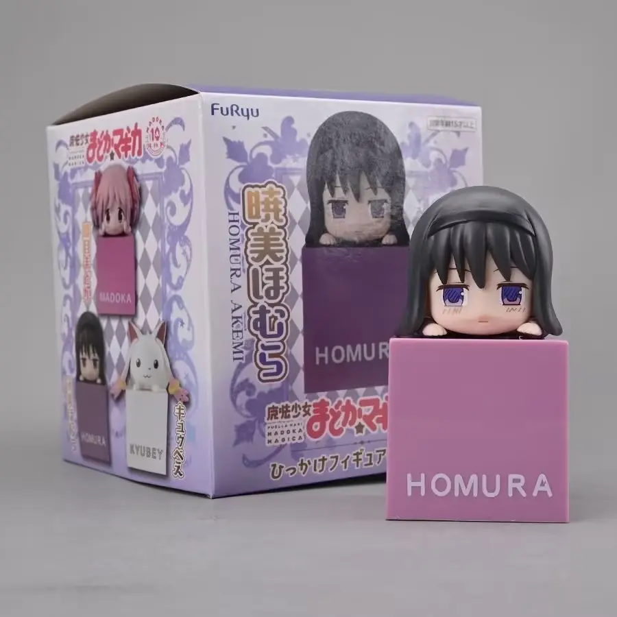 9CM Anime Puella Magi Madoka Magica Kaname Madoka Figure Cute Model Akemi Homura Toy Gift Collection Action Figure PVC