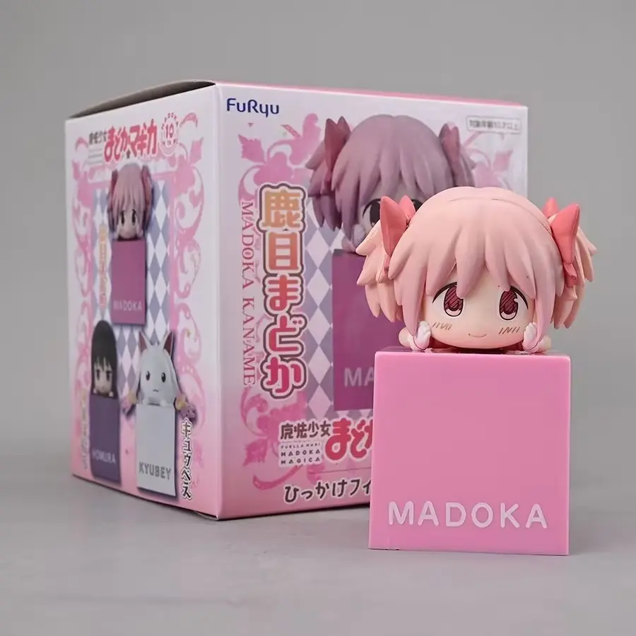 9CM Anime Puella Magi Madoka Magica Kaname Madoka Figure Cute Model Akemi Homura Toy Gift Collection Action Figure PVC